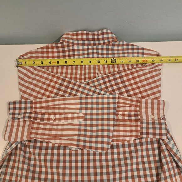 J. Crew Men's Large Slim Fit Stretch 98% Organic Cotton Shirt Style AI902 - Picture 15 of 15